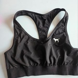 Sport Bra, size L, color Black , Brand PINk , never worn